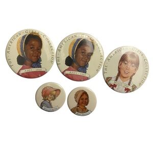 Vintage Pleasant Company Historical American Girl Book Pins
